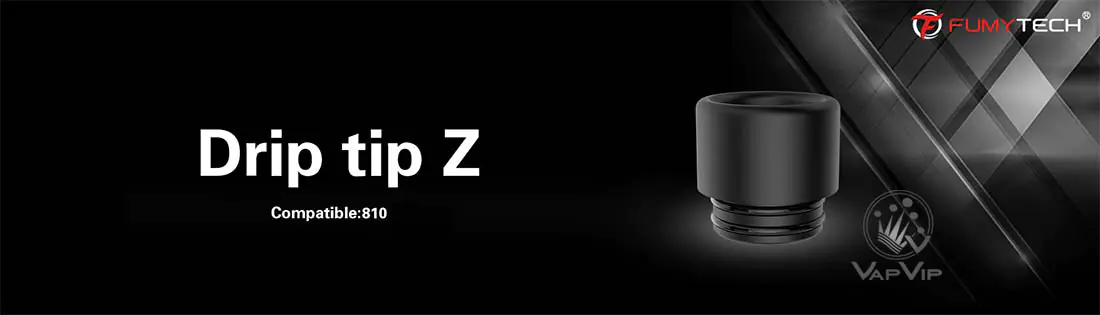 Fumytech 810 Delrin Z Drip Tip detail